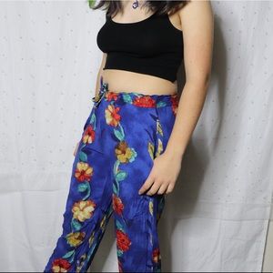 JAMS WORLD VINTAGE FLOWY FLORAL PANT